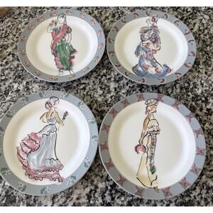 4 WMG 2007 Ceramic Decorative Wall Hanging Plates
